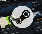 La bannière pour Steam Charts est affichée