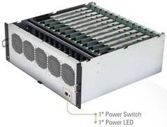 La plateforme de cryptomonnaie d'ASRock. (Image source : Bolha)