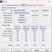Timings de la RAM
