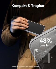 Comparaison de la taille des smartphones