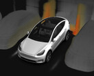 La mise à jour de l'assistance au stationnement apporte des images de cartographie en 3D (image : Tesla)