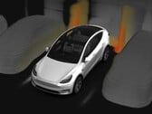 La mise à jour de l'assistance au stationnement apporte des images de cartographie en 3D (image : Tesla)