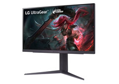 L&#039;UltraGear 25GR75FG est l&#039;un des moniteurs de jeu les plus rapides de LG. (Source de l&#039;image : LG)