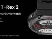 Le T-Rex 2 est sur le point d'être mis en ligne sur Amazon.in. (Source : Amazfit via Amazon)