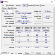 CPU-Z : SPD