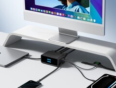 La nouvelle station de charge Nano d&#039;Anker est désormais disponible sur Amazon US. (Source de l&#039;image : Anker)