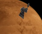 Impression d'artiste de la sonde ExoMars 2016 Trace Gas Orbiter sur Mars