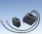 Baseus a commercialisé en Europe le chargeur rétractable EnerCore CJ21 67W USB-C (photo). (Source de l'image : Baseus)