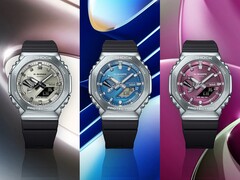 Trois nouvelles montres Casio G-Shock de la série GM-2100 (photo) sont lancées dans d&#039;autres pays européens. (Source de l&#039;image : Casio)