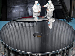 Tianwen-3 : la Chine recherche des partenaires internationaux pour le retour d'échantillons martiens. En photo : Le miroir optique chinois (Source : CNSA)