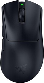 Vue du dessus du Razer DeathAdder V4 Pro en noir (Image source : Amazon)