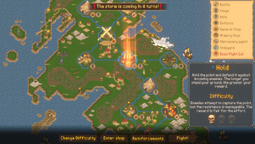 Une image présentant la carte du jeu « Sons of Valhalla ».