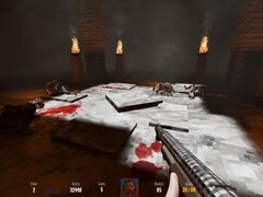 Image du jeu Darkenstein 3D. (Source de l'image : Steam)