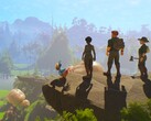 Capture d'écran promotionnelle du jeu de survie en monde ouvert « Under a Rock » de Nordic Trolls.