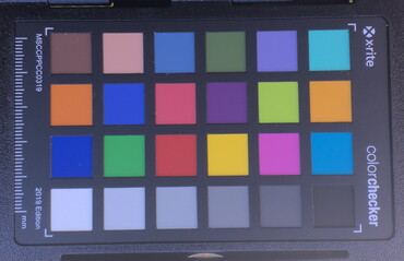 ColorChecker : caméra principale