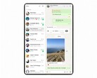 WhatsApp permet enfin aux utilisateurs d'envoyer des photos non compressées. (Image : Samsung / Meta, édité)