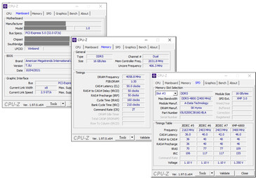 XPG présente les résultats de son expérience d'overclocking de la DDR5. (Soource : XPG)