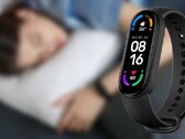 Le Mi Smart Band 6 a reçu une mise à jour du moniteur de qualité de la respiration pendant le sommeil. (Image source : Xiaomi/Gearbest - édité)