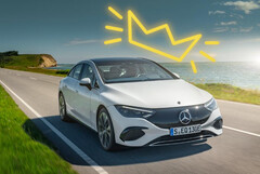 La berline électrique Mercedes-Benz EQE 350 4Matic a dépassé les estimations d&#039;autonomie de l&#039;EPA lors d&#039;un récent test d&#039;autonomie en conditions réelles. (Source de l&#039;image : Merceeds-Benz - édité)