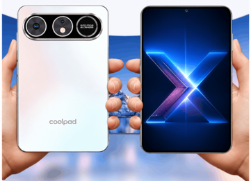 Design avant et arrière du Coolpad Cool X Wide