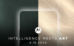 Le dernier teaser du smartphone de Motorola présente deux des finitions dans lesquelles le Edge 50 Pro et le Edge 50 Ultra devraient être disponibles à l'échelle mondiale. (Source de l'image : Motorola)