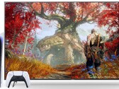 Le patch God of War offre des améliorations visuelles pour le jeu sur la console PS5. (Source de l'image : Sony/Santa Monica Studio - édité)