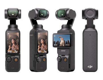 La DJI Osmo Pocket 3 est légèrement plus courte que la Pocket 4.