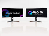 Un exemple de la nouvelle technologie QD-OLED Penta Tandem de Samsung Display.