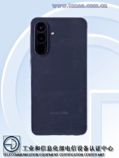 Le Samsung Galaxy A56 modifie le design isolé à triple caméra des anciens appareils Galaxy A. (Source de l'image : TENAA)