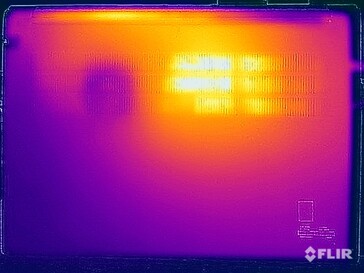 Test de résistance aux températures de surface (en bas)