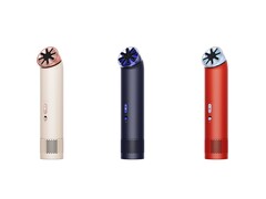 Le ventilateur Dyson HushJet Mini Cool est disponible en trois couleurs.