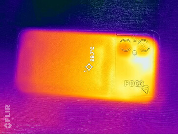 Carte thermique arrière