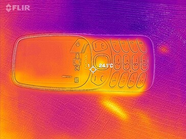 Carte thermique avant