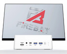 L'A8 dispose également de ports USB4. Photo : l'avant du mini PC dans une photo promotionnelle. (Source de l'image : Firebat)