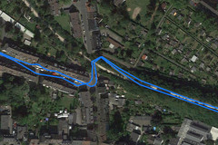 GPS OnePlus 5T : chemin.
