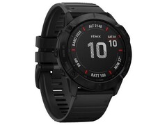 La smartwatch Garmin Fenix 6X Pro fait l&#039;objet d&#039;une réduction sur Amazon, jusqu&#039;à 36 % du prix de détail habituel. (Image source : Garmin)