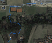 Garmin: Parcours dans les bois