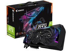 Gigabyte et d'autres partenaires de l'AIB sortiront bientôt des versions RTX 30xx Super et Ti avec plus de VRAM. (Source de l'image : Gigabyte Aorus)