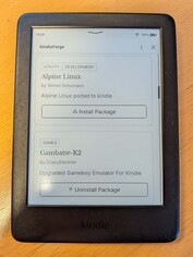 Une fois lancé, vous aurez accès à un grand nombre d'applications supplémentaires qu'Amazon n'approuve probablement pas (Image Source : Notebookcheck)