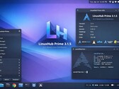 LinuxHub Prime 3.1.5 est une autre distribution basée sur Arch qui a été mise à jour ce mois-ci