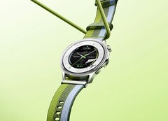 Avec ses 8,9 millimètres, l&#039;Oppo Watch S est plus fine que la plupart de ses concurrentes. (Source de l&#039;image : Oppo)