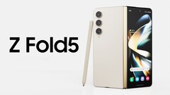 Le Galaxy Z Fold5 devrait se fermer sans espace visible, contrairement à l&#039;actuel Galaxy Z Fold4. (Source de l&#039;image : Technizo Concept)