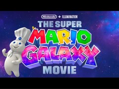 Le film Super Mario Galaxy avec le doughboy de Pillsbury (Source de l'image : Illumination, Pillsbury, avec modifications)