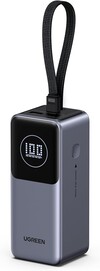 La banque d'énergie Ugreen Nexode 20000mAh 130W avec câble USB-C intégré. (Source de l'image : Ugreen)