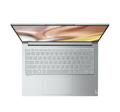 Lenovo Yoga Slim 7 Pro en Cloud Grey avec un écran en verre. (Image source : Lenovo)