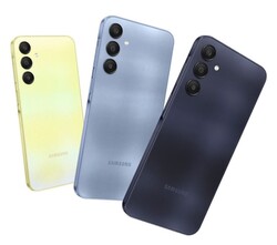 La sélection de couleurs du Galaxy A25 5G