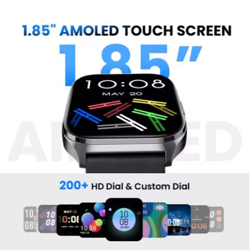 Cette smartwatch bon marché est dotée d'un écran AMOLED