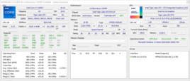 Systeminfo : Résumé de HWinfo