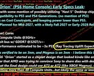 Moore's Law Is Dead Playstation 6 leak (image source : Moore's Law Is Dead YouTube Channel)