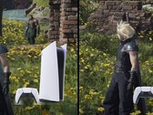 La PlayStation 5 Pro de Sony a démontré de sérieuses améliorations par rapport à la PlayStation 5 de base dans FF7 Rebirth. (Source de l'image : Sony, DF avec modifications)